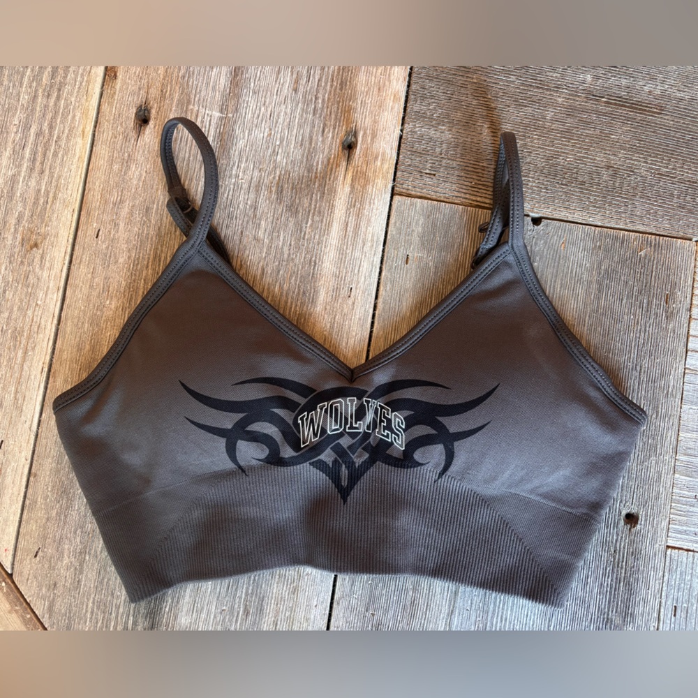 DarcSport Charcoal Women's Sports Bra